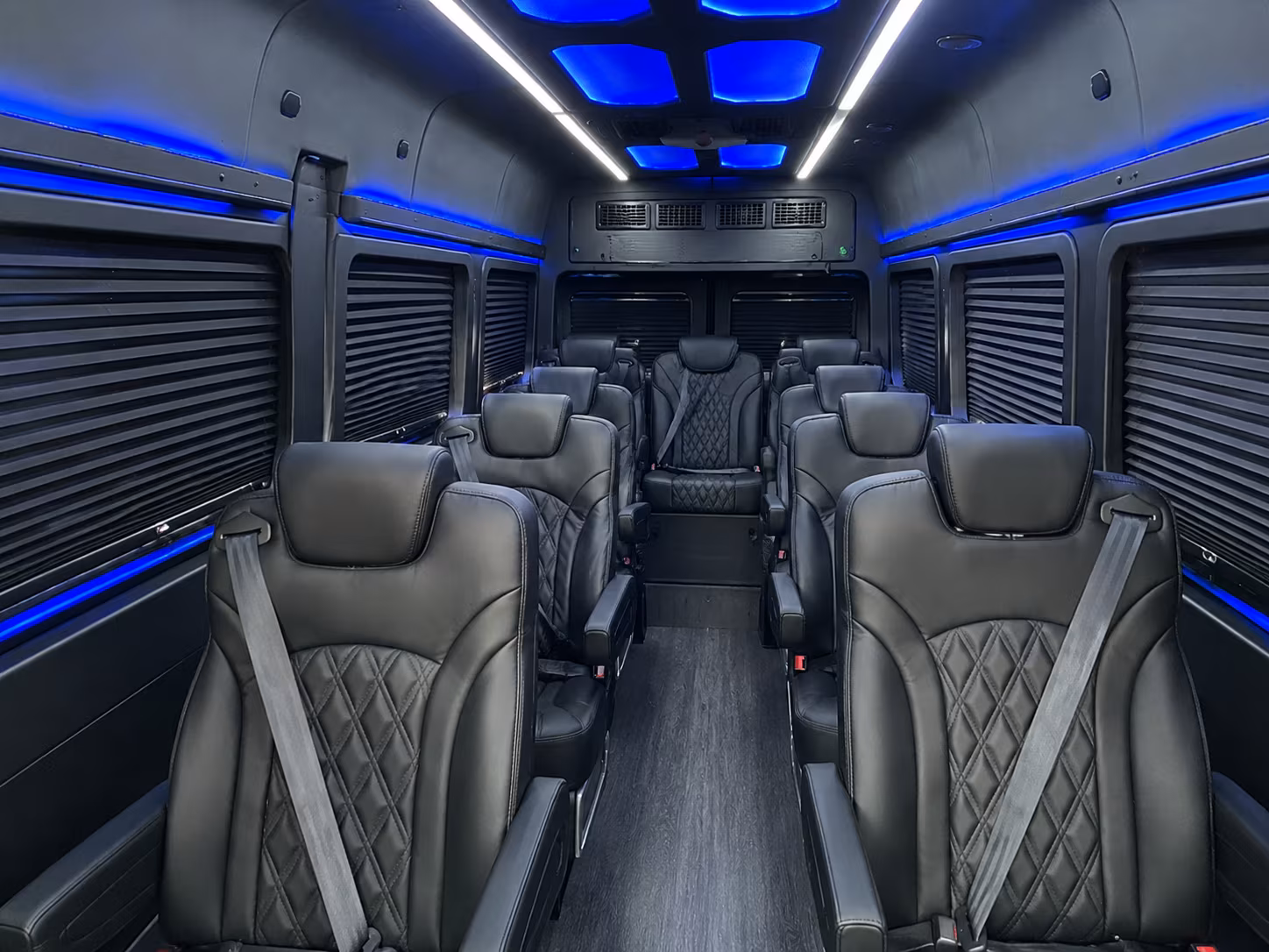 Atlanta Airport Shuttle & Transportation party bus exterior