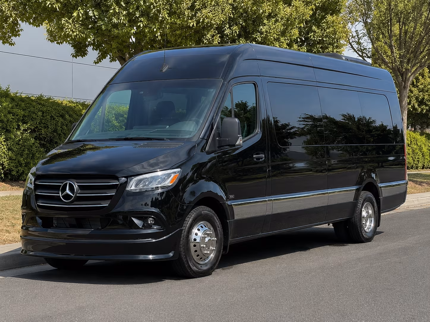 Atlanta Airport Shuttle & Transportation party bus interior