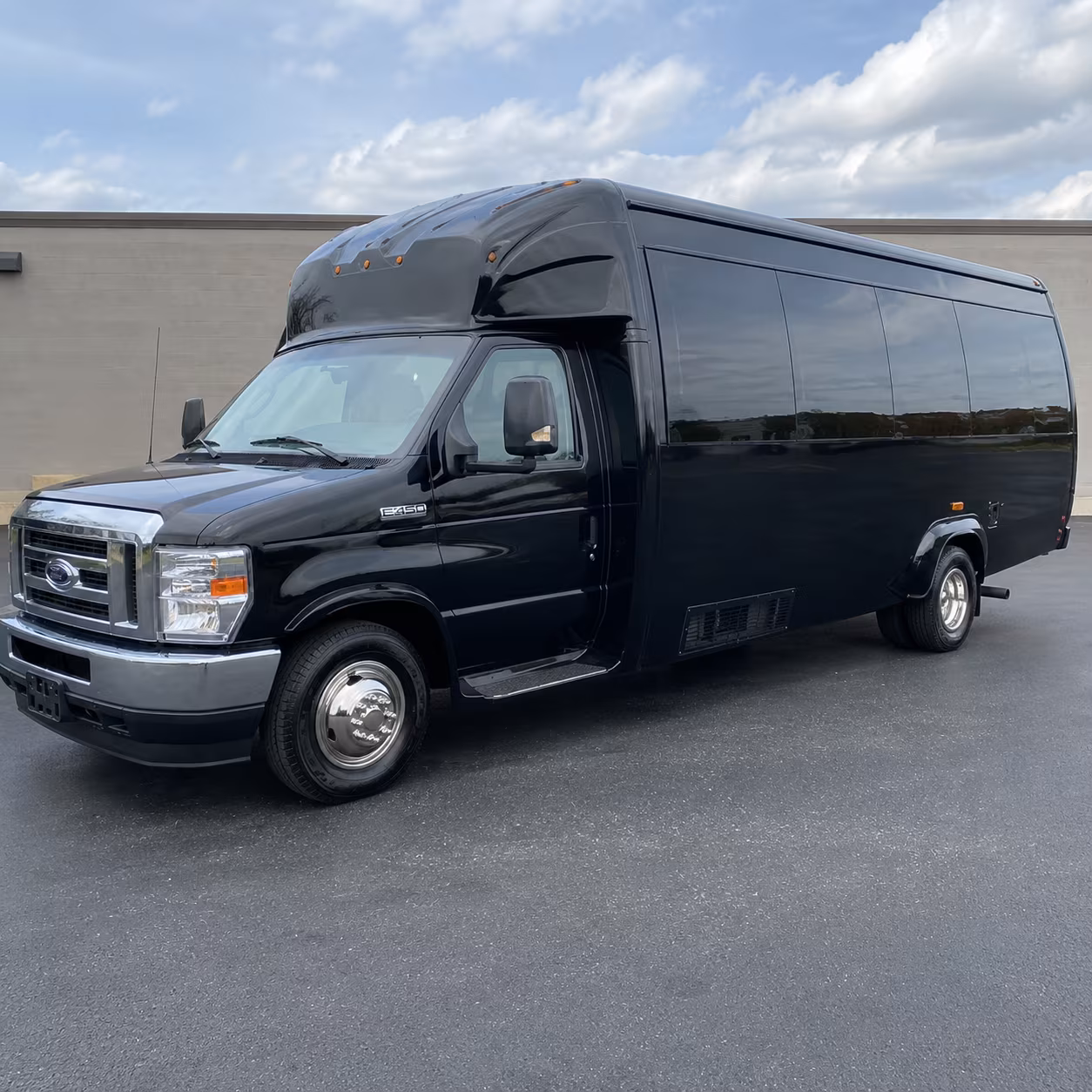 Atlanta Birthday, Sweet 16, & Quinceañera Transportation party bus exterior