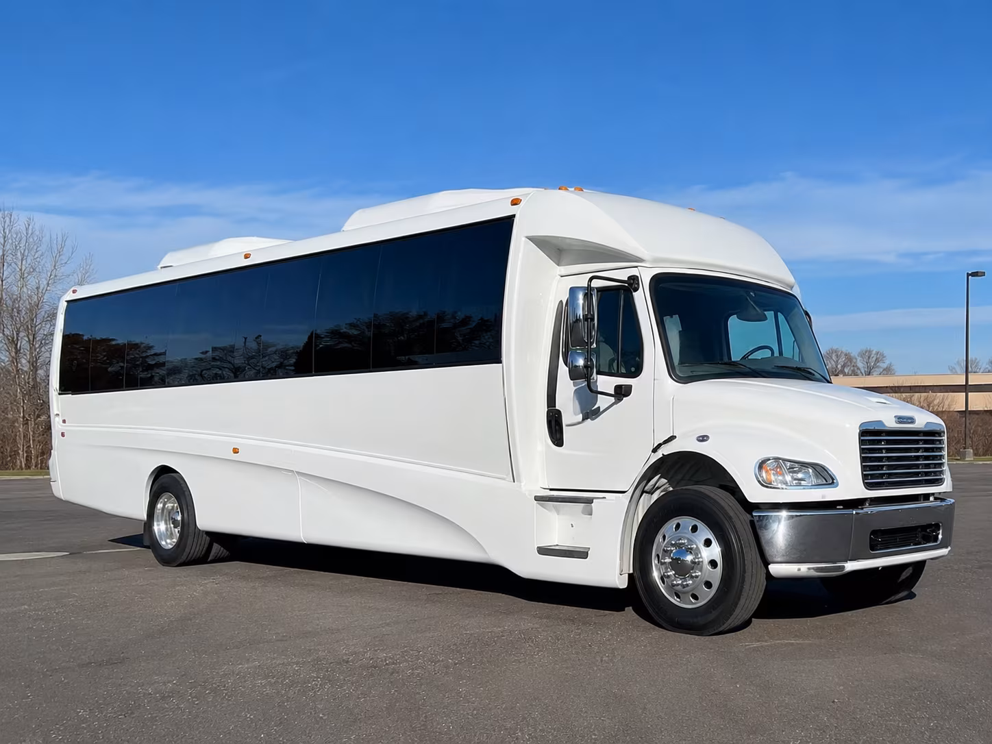 Atlanta Birthday, Sweet 16, & Quinceañera Transportation party bus exterior