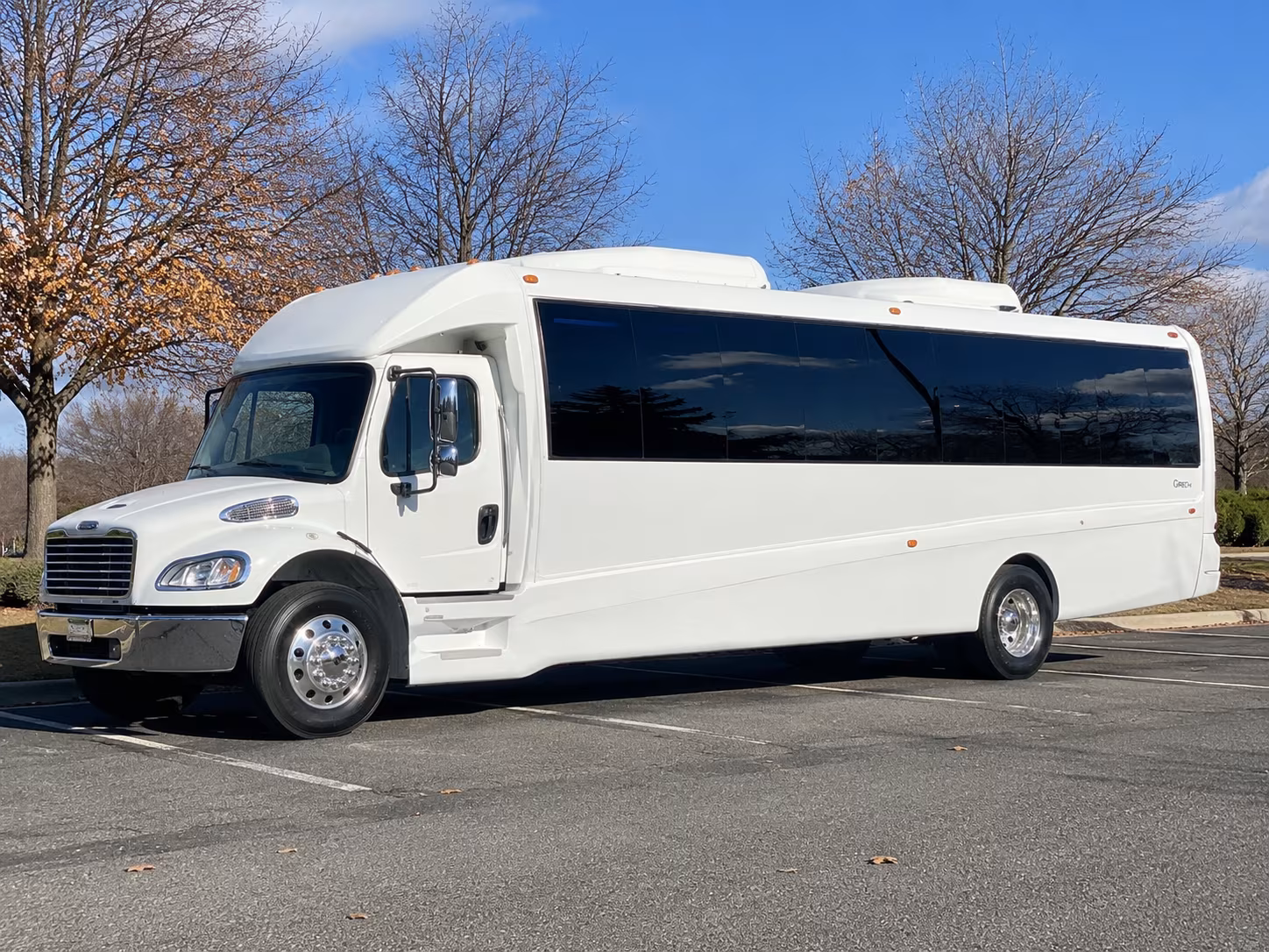 Atlanta Concert & Music Festival Transportation party bus exterior