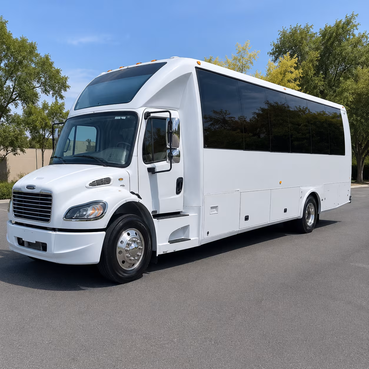 Atlanta Concert & Music Festival Transportation party bus exterior