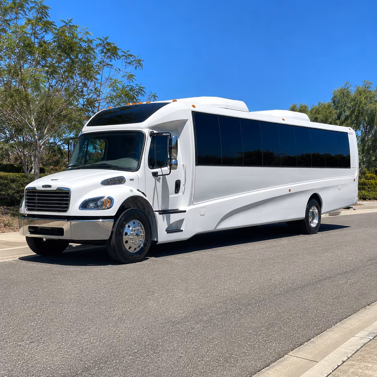 Atlanta Corporate Transportation party bus exterior