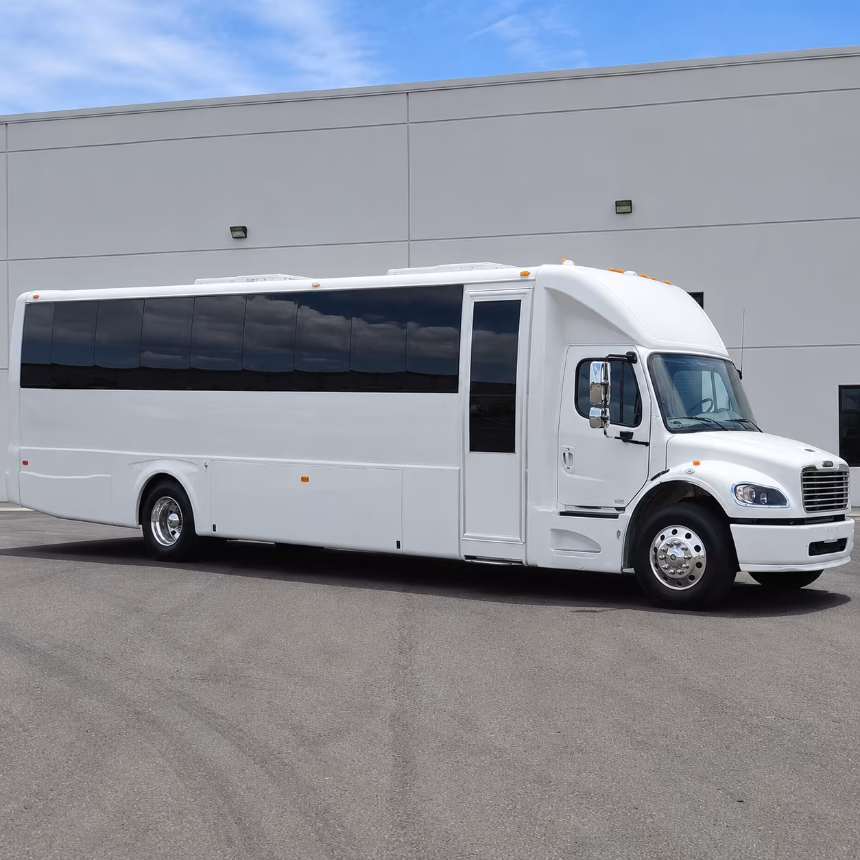 Atlanta Prom & Homecoming Transportation party bus exterior