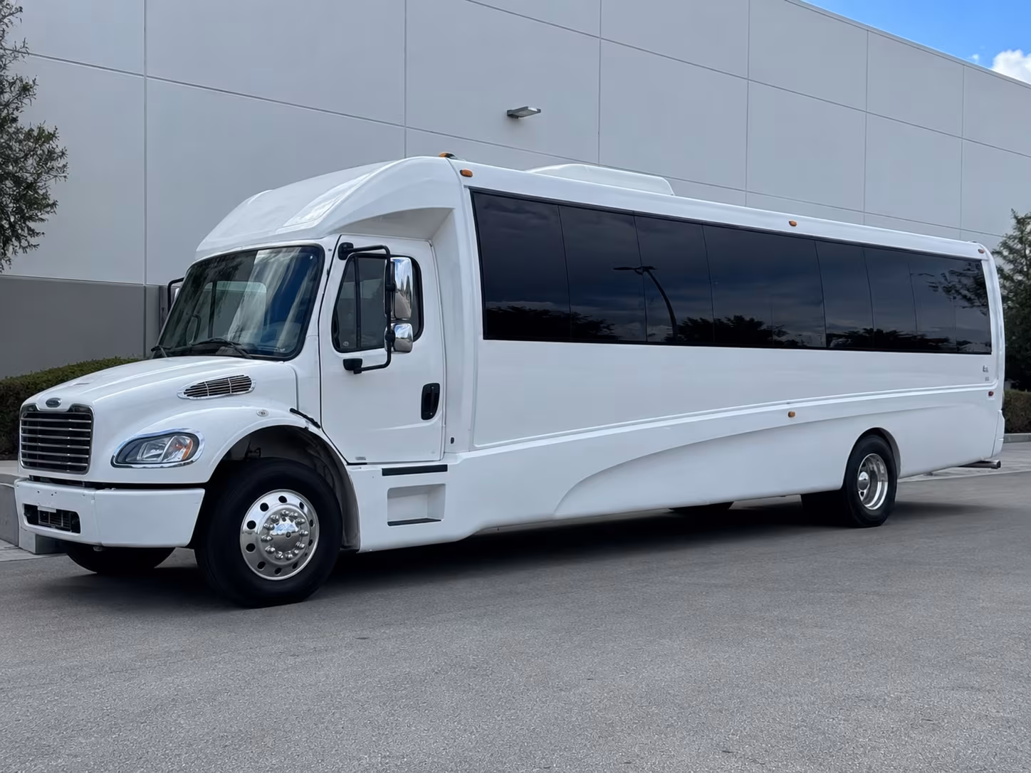 Atlanta Prom & Homecoming Transportation party bus exterior