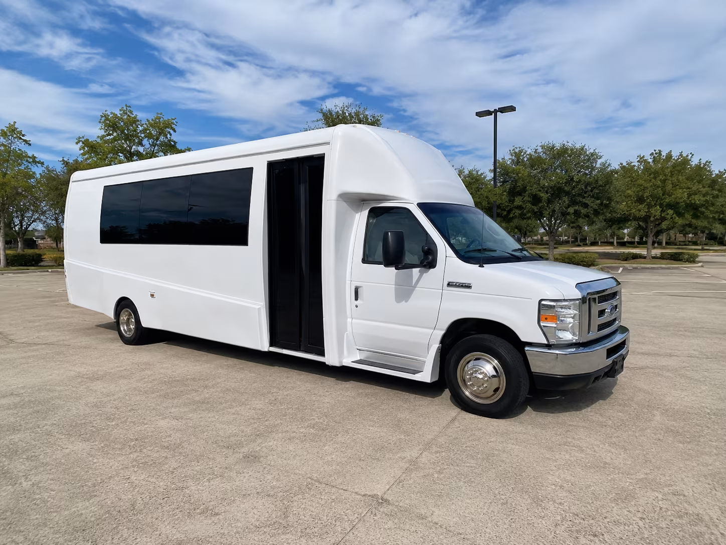 Atlanta Prom & Homecoming Transportation party bus exterior