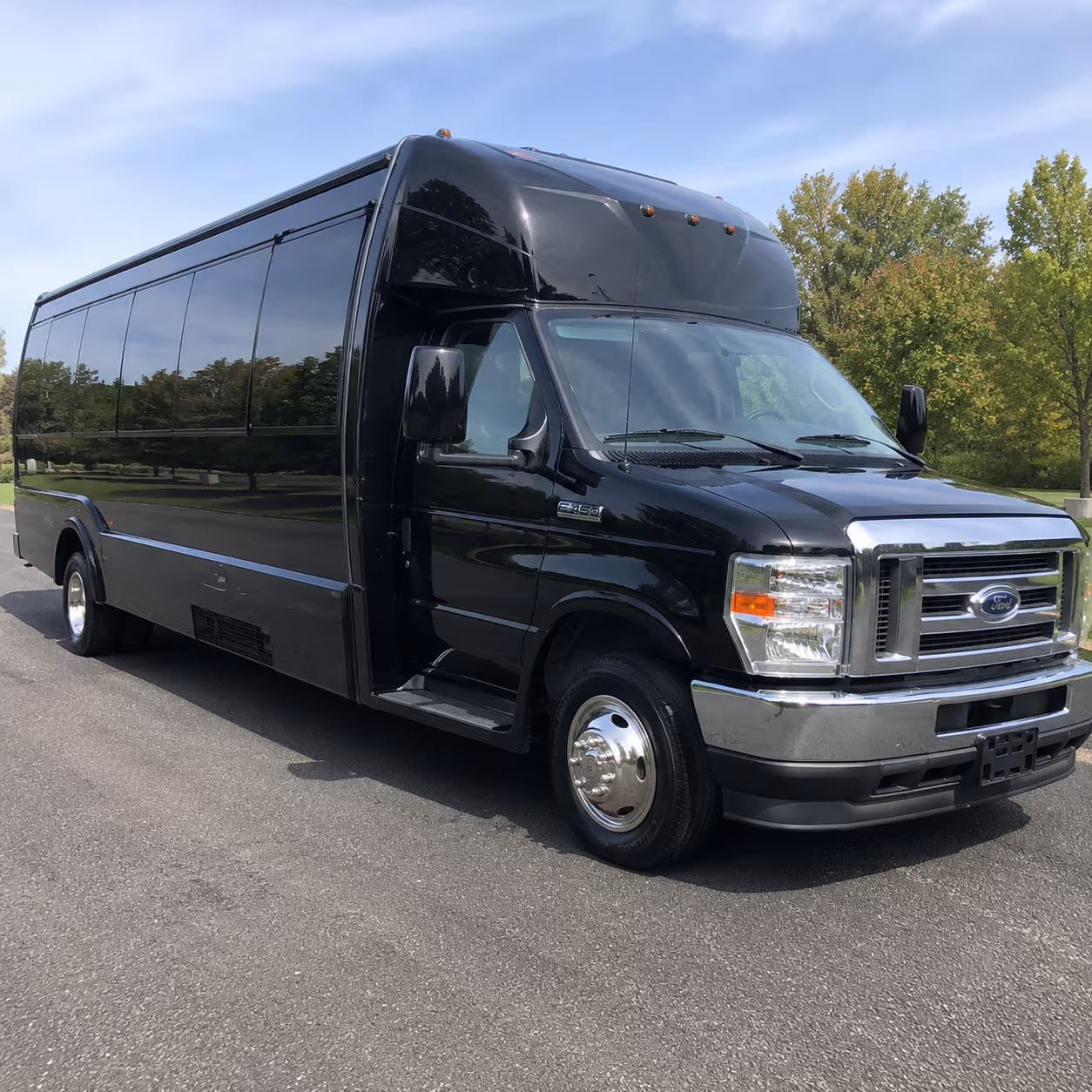 Atlanta Prom & Homecoming Transportation party bus exterior