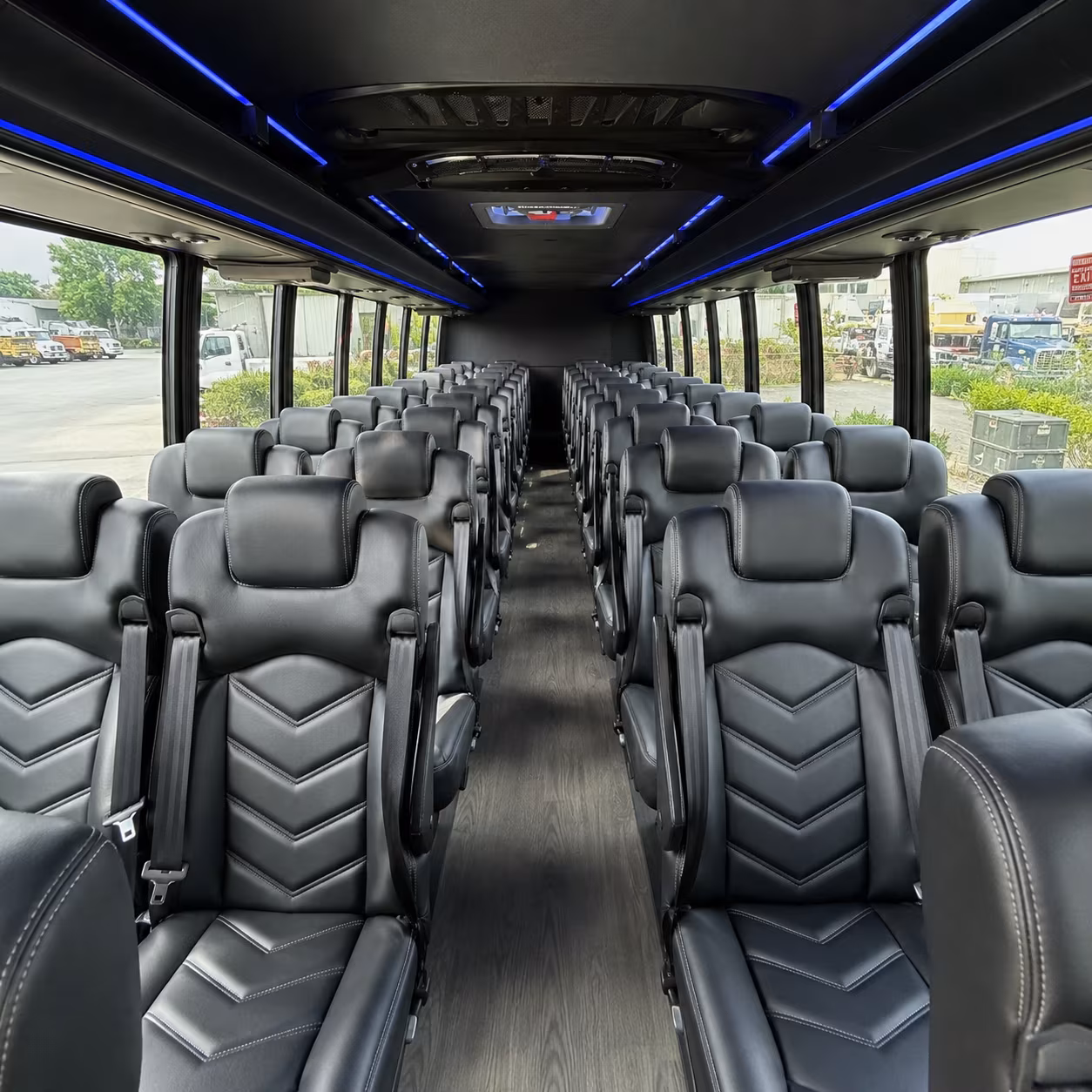 Atlanta School Event Transportation onboard seating