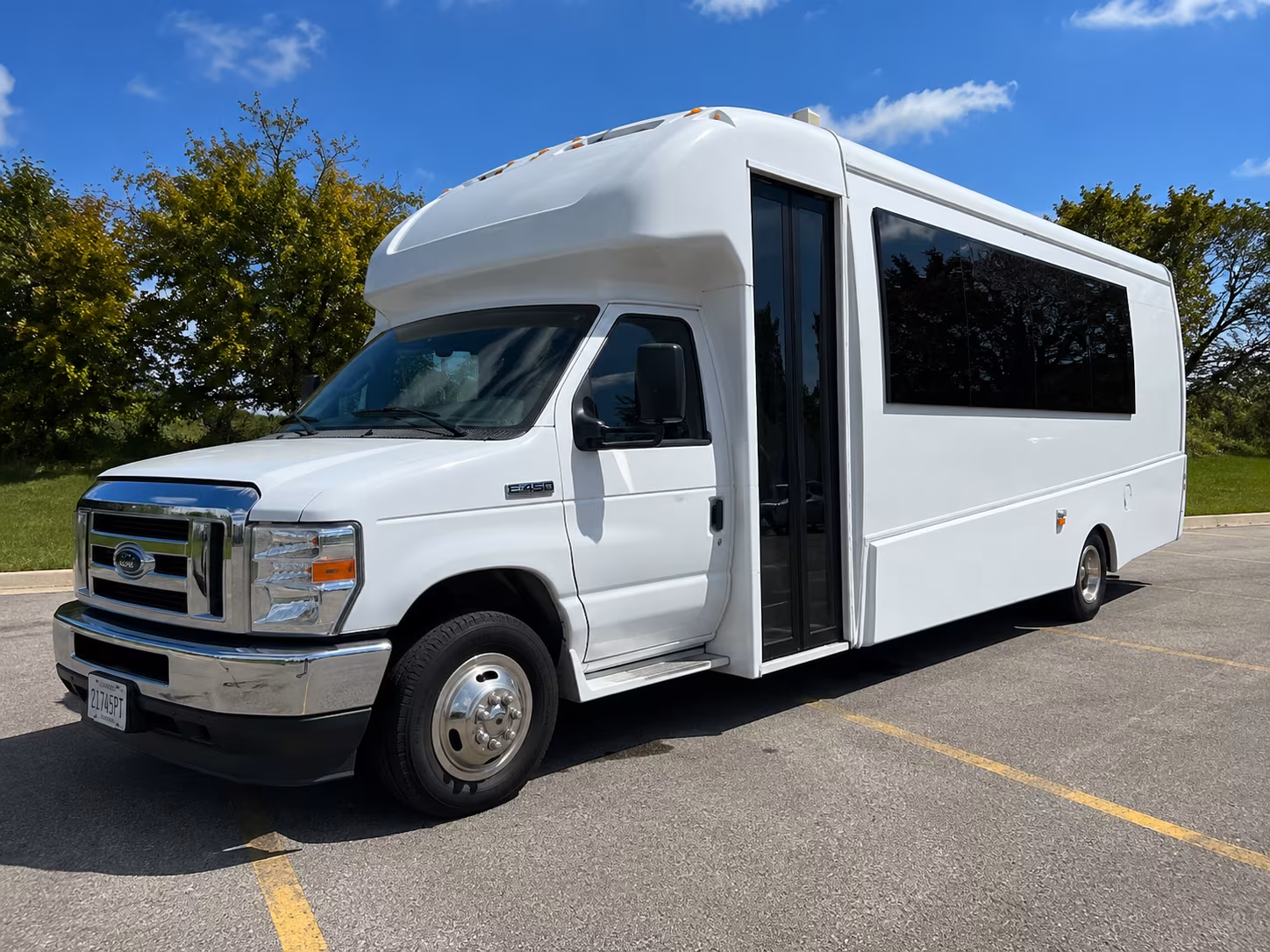 Atlanta Wedding Transportation onboard seating
