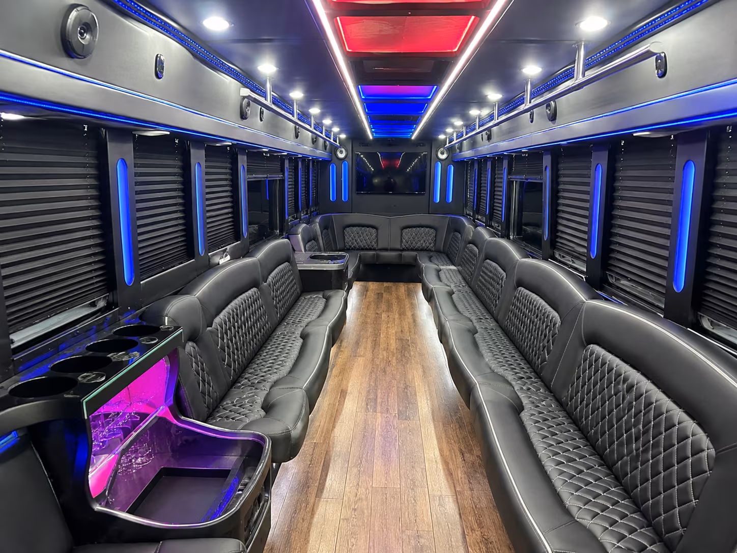 Atlanta Winery Tour & Pub Crawl Transportation party bus exterior