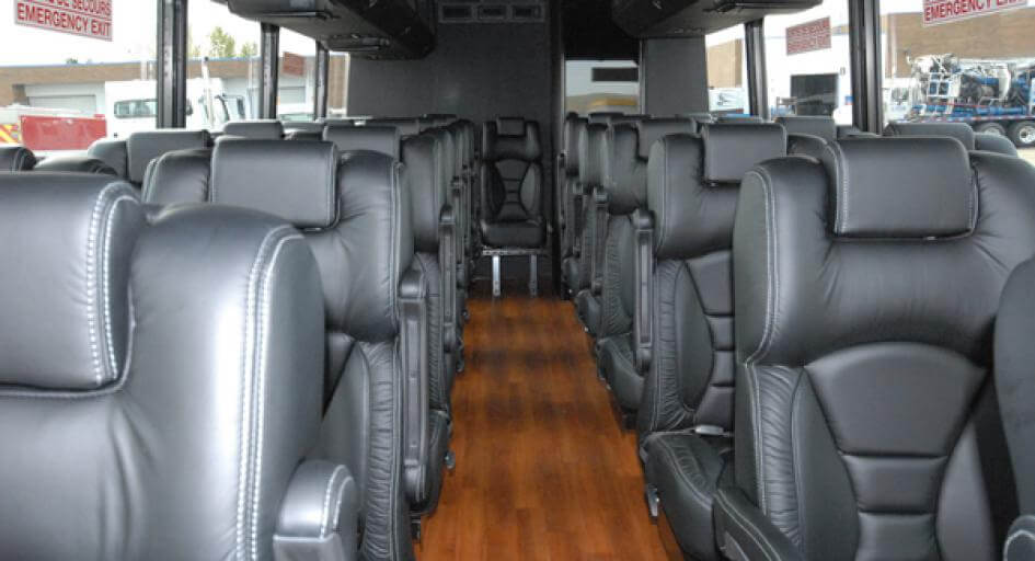Macon 20 Passenger Minibus Interior
