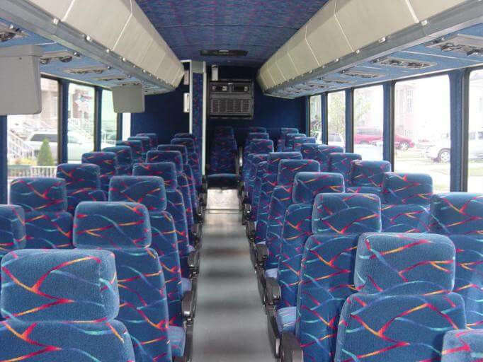 Warner Robins 35 Passenger Shuttle Bus Interior