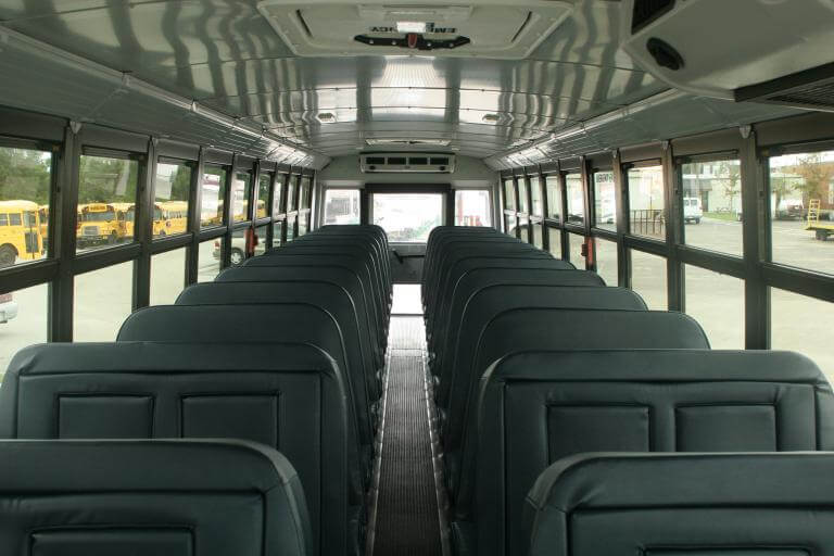 Roswell 47 Passenger School Bus Interior