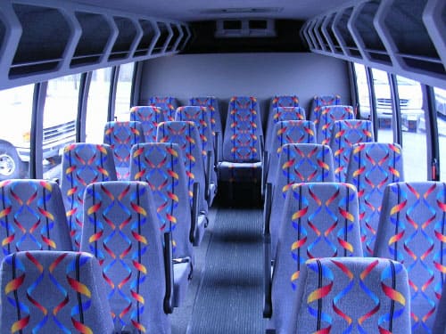Columbus 15-35 Passenger Minibuses Interior