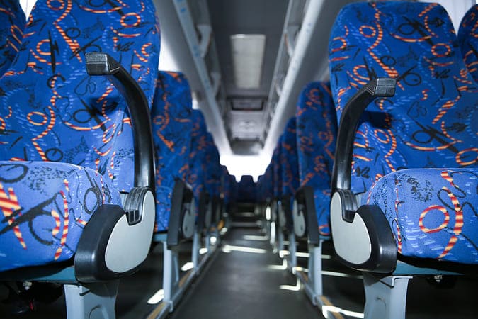 Albany 47-56 Passenger Charter Buses Interior